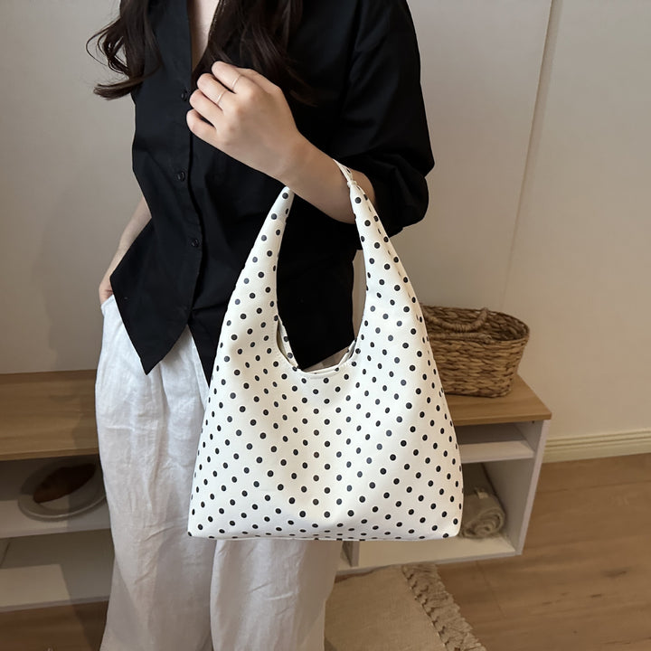 Polka Dot Hobo Bag