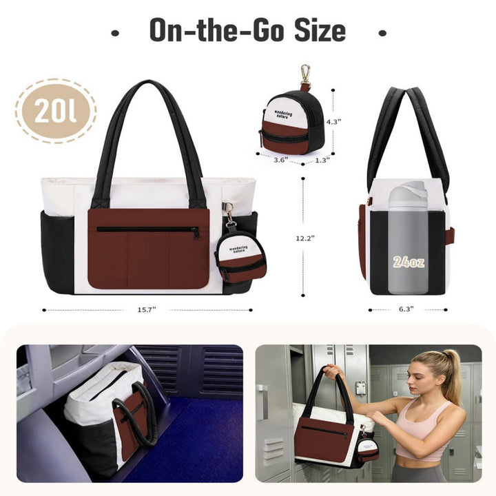 Spacious Multi-Functional Tote Bag Kalsten
