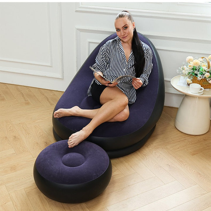 Women's Inflatable Comfort Sofa with Ergonomic Backrest Kalsten