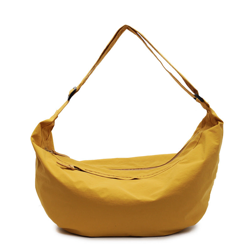 Soft Fabric Lightweight Hobo Bag
