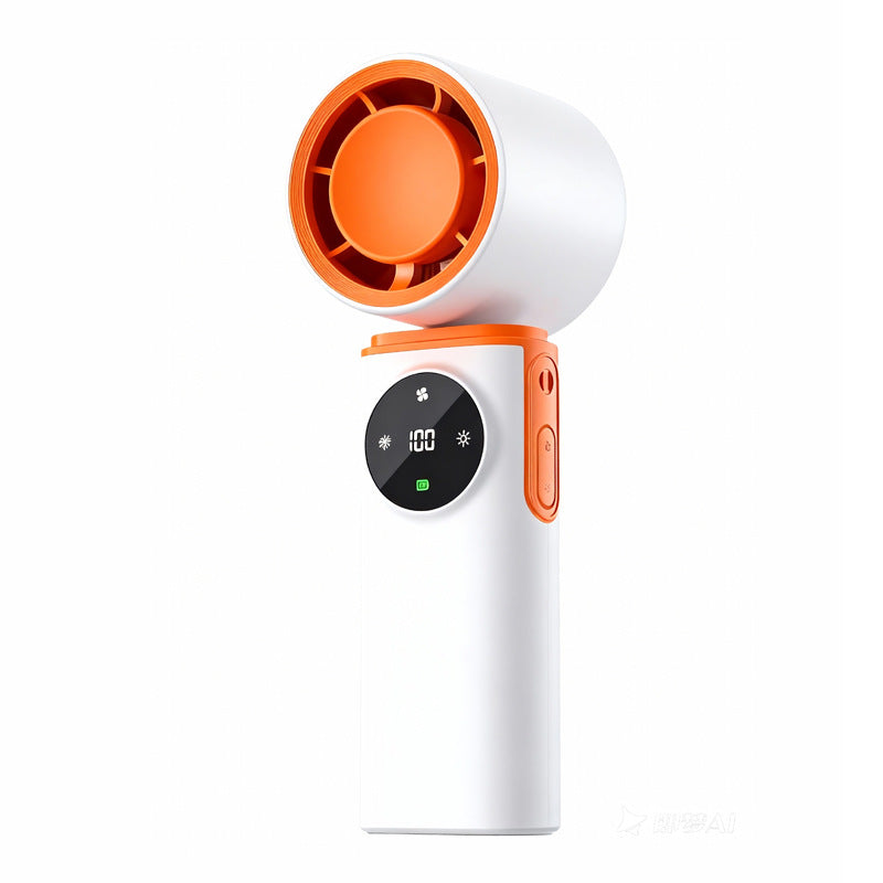 Women's Portable USB Mini Fan with LED Display Kalsten