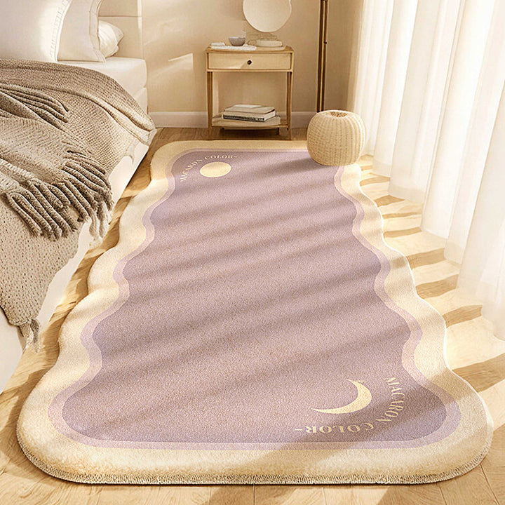 Playful Scalloped Area Rug