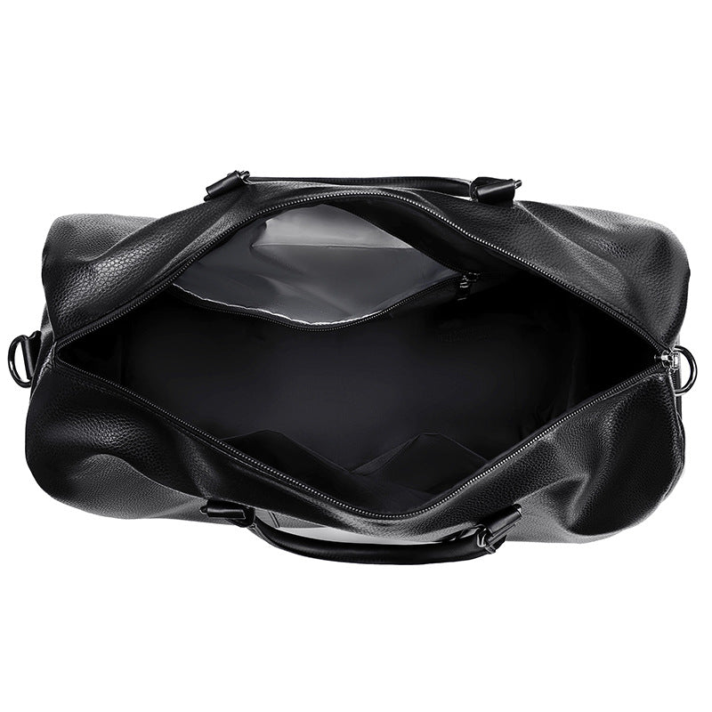 Elegant Synthetic Leather Travel Duffel Bag Kalsten