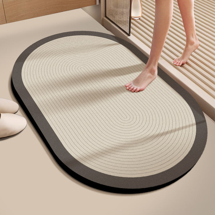 Absorbent Bathroom Floor Mat Kalsten