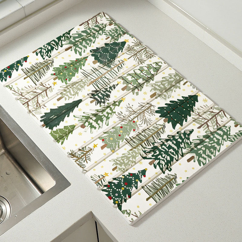 Decorative Holiday Kitchen Mat
