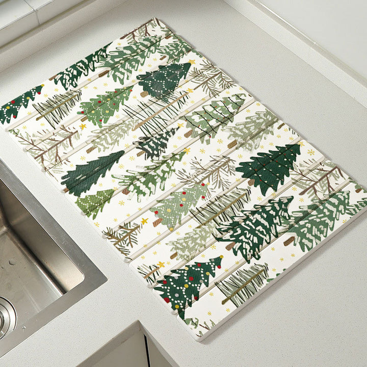 Decorative Holiday Kitchen Mat