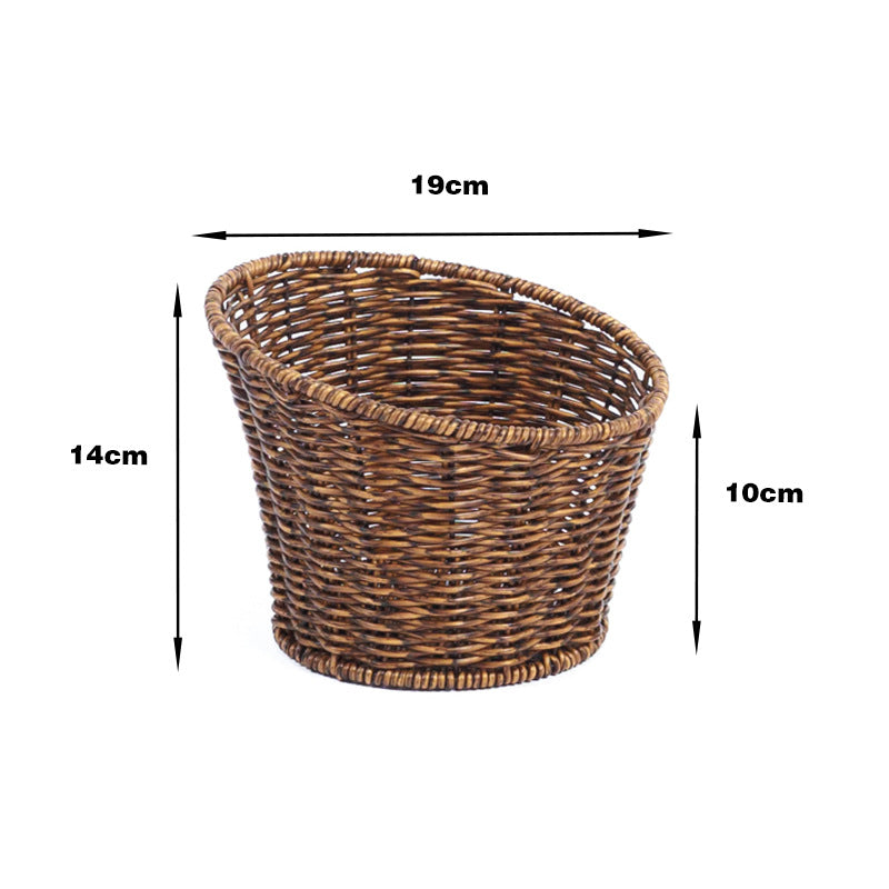 Artisan Woven Decorative Storage Basket Kalsten