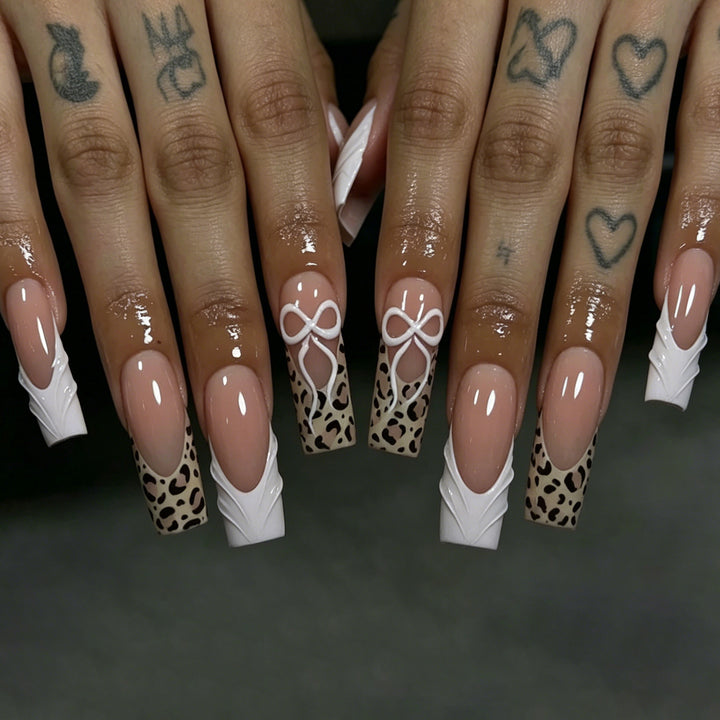 Elegant Long Acrylic Nail Art Extensions Kalsten