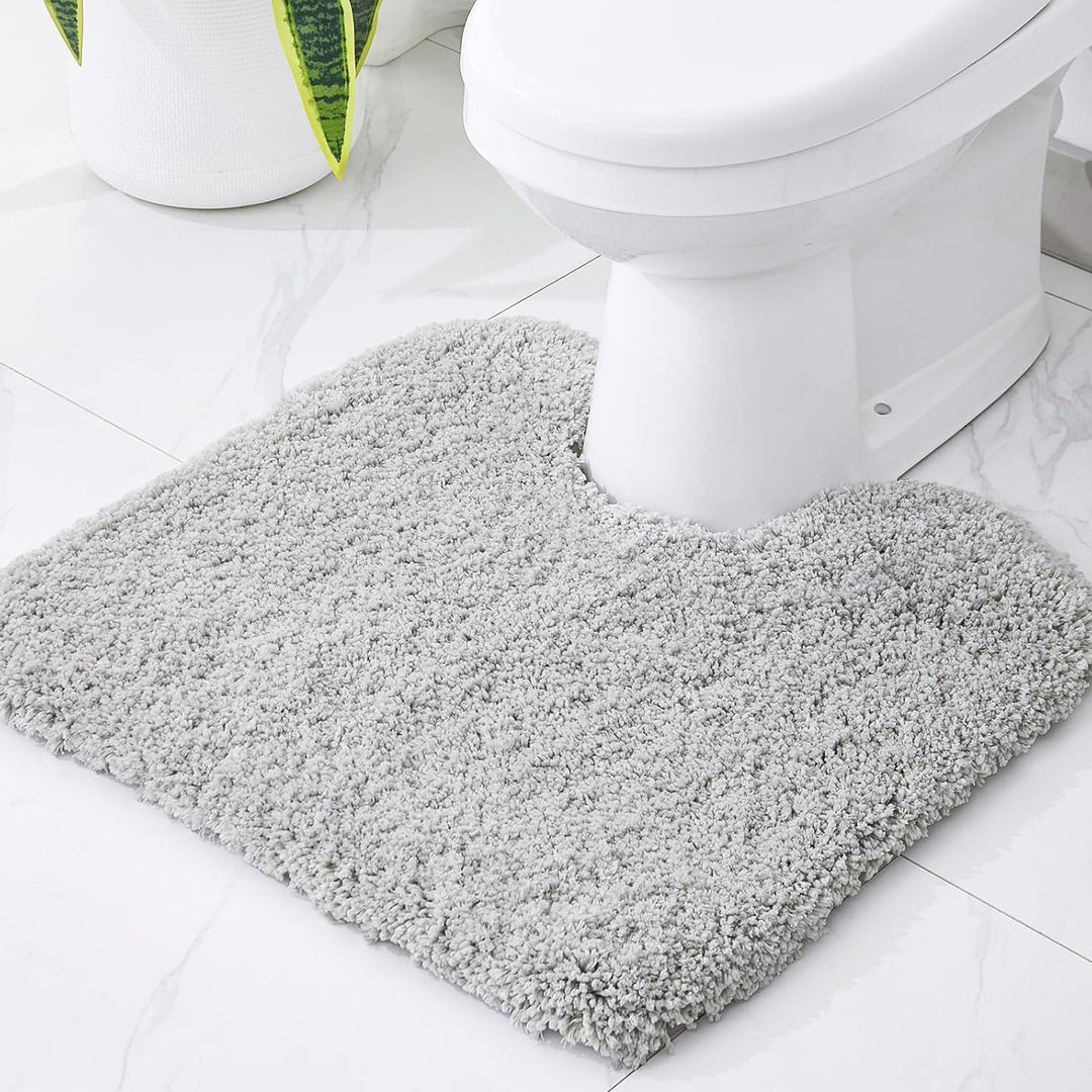 Plush Bathroom Toilet Mat Kalsten