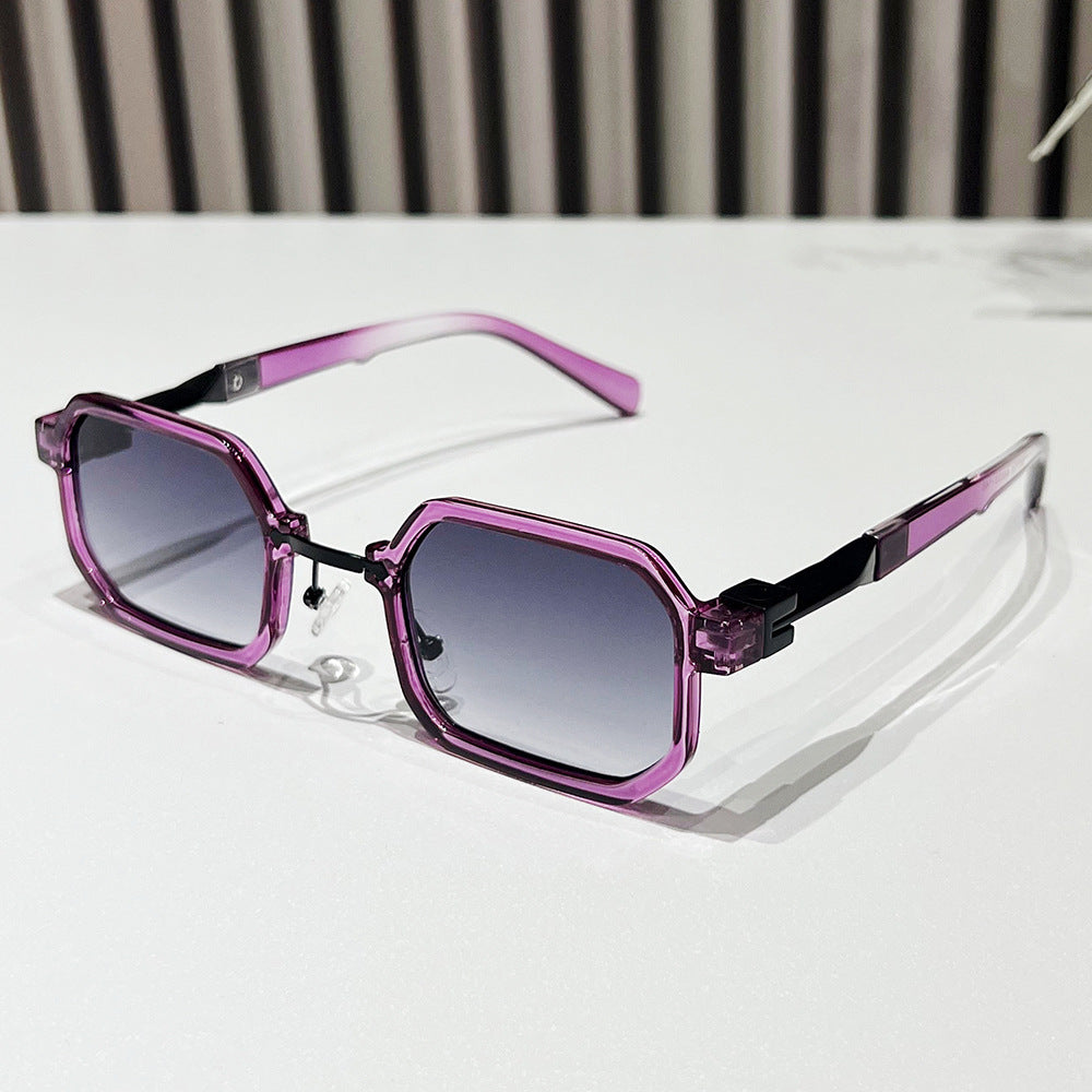Modern Geometric Rectangle Sunglasses Kalsten