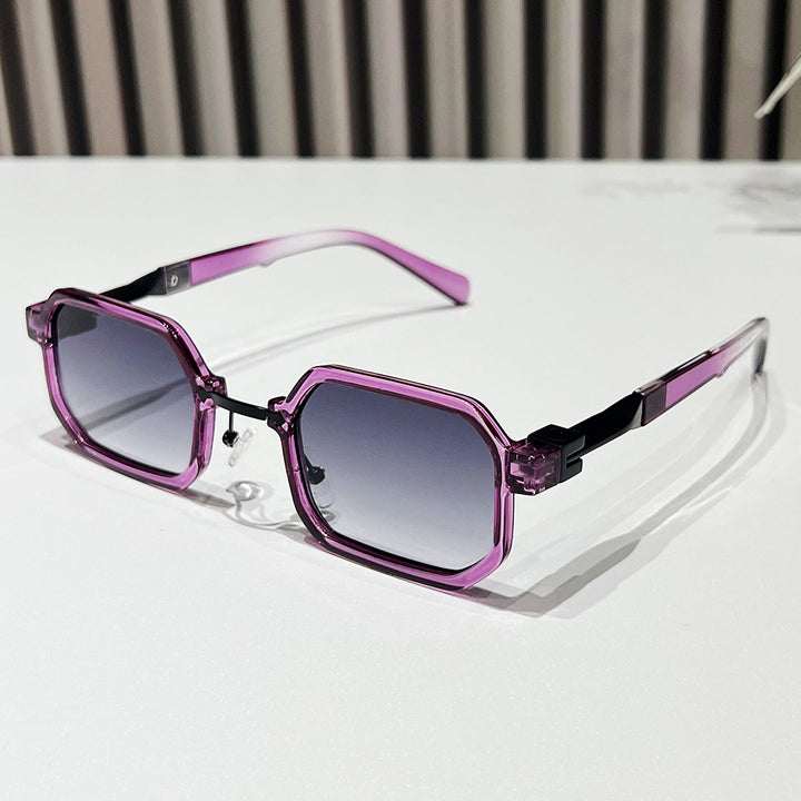 Modern Geometric Rectangle Sunglasses Kalsten