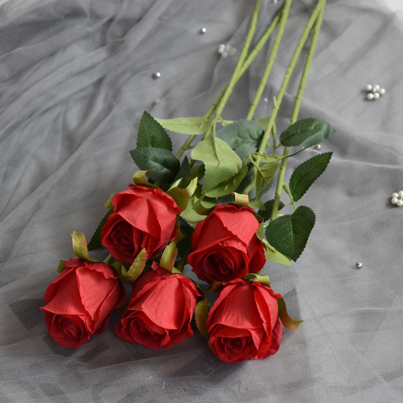 Lifelike Rose Floral Arrangement