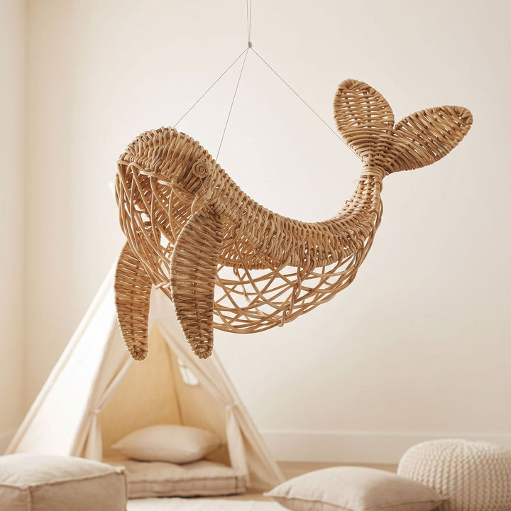 Decorative Hanging Basket in Whale Design Kalsten