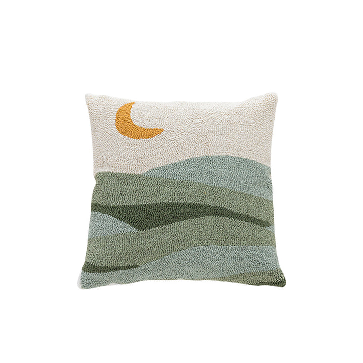 Textured Botanical Art Cushion