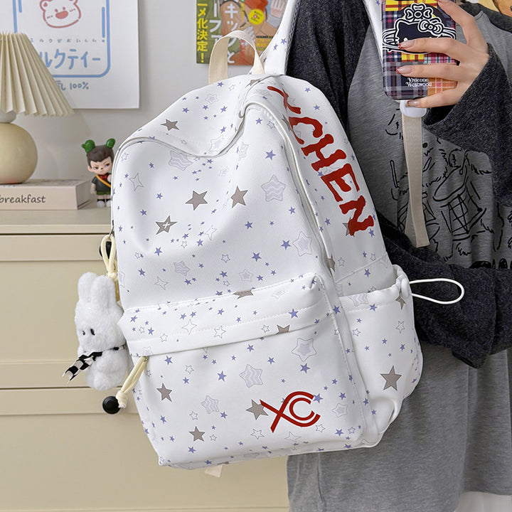 Bunny Ear Patterned School Backpack Kalsten