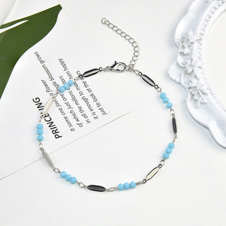 Elegant Beaded Anklet Kalsten