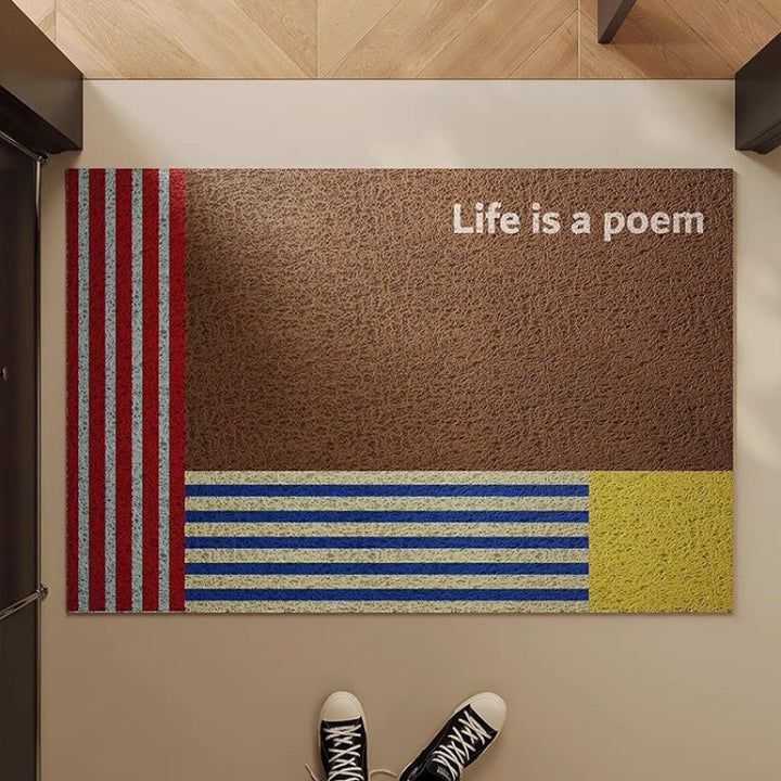 Inspirational Quote Doormat Kalsten