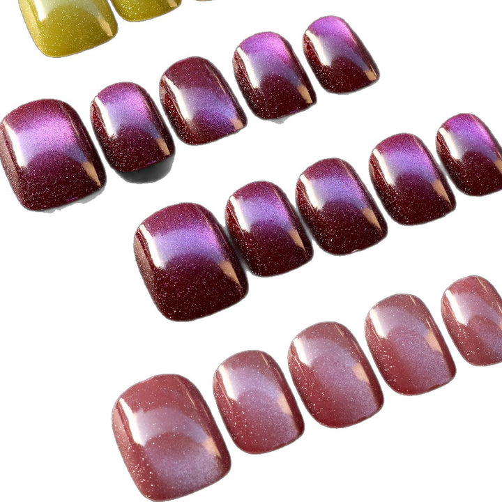 Glossy Press-On Nail Set Kalsten
