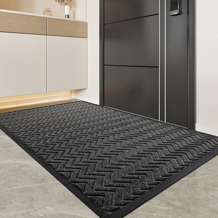 Unisex Durable Chevron Design Entrance Mat Kalsten