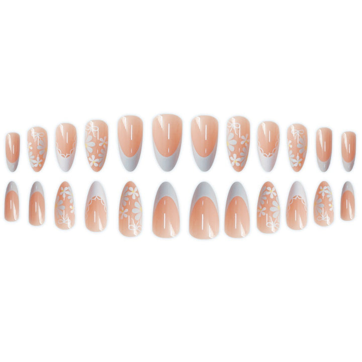 Floral Decorative Press-On Nails Kalsten
