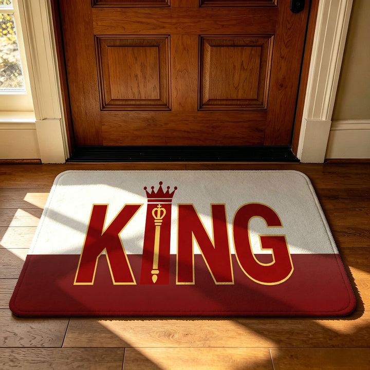 Tropical-Themed Decorative Doormat