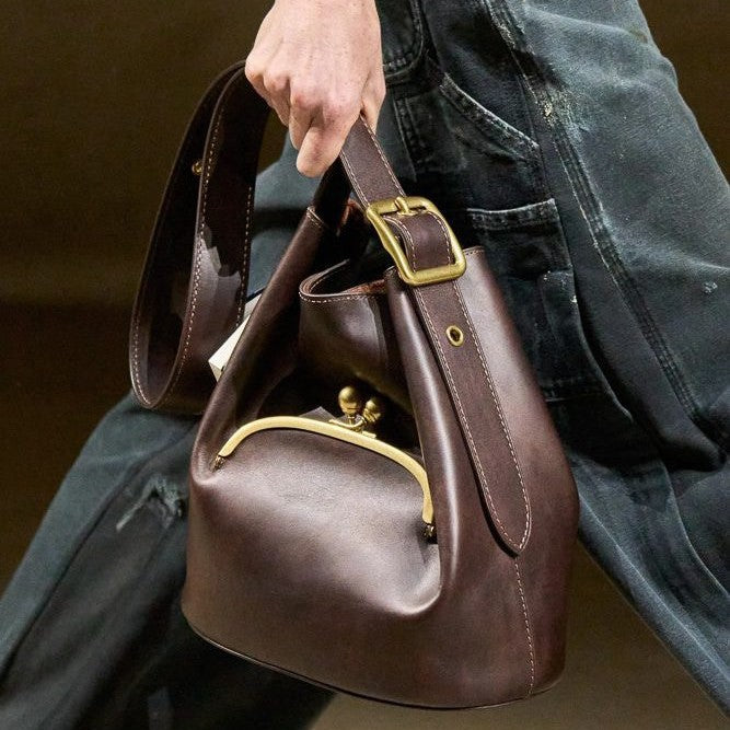 Sophisticated Bucket Handbag