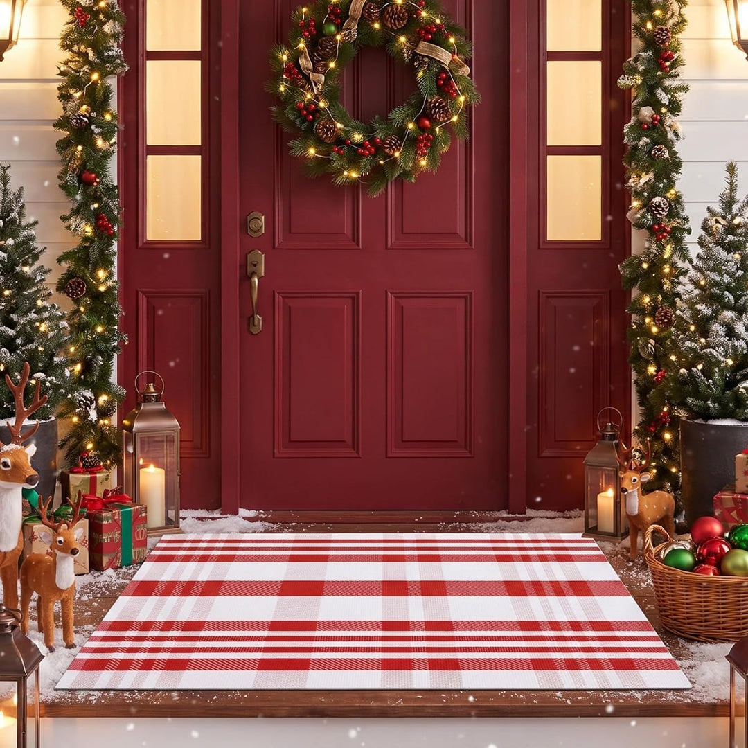 Seasonal Outdoor Welcome Mat Kalsten