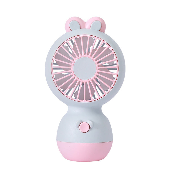 Women's Portable Hand Fan with Cute Animal Ear Design Kalsten