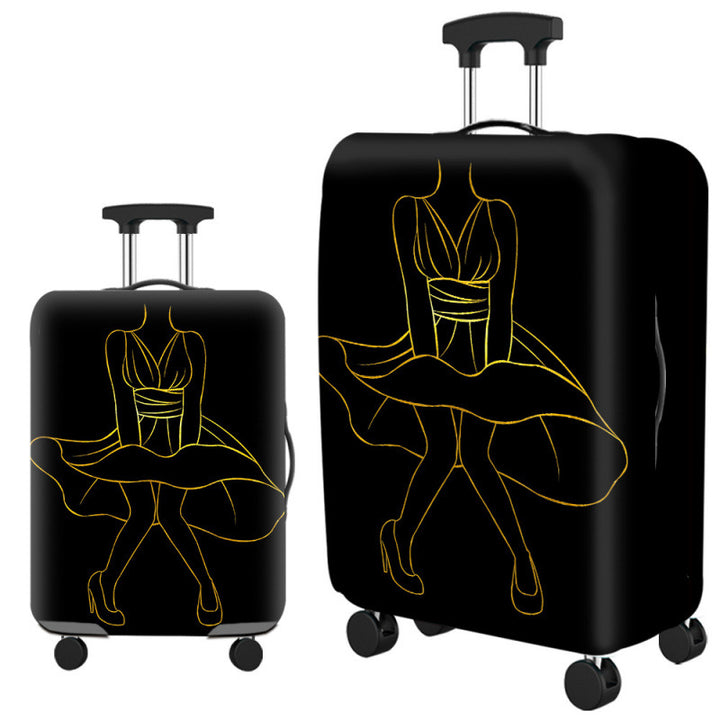 Artistic Travel Hard Shell Suitcase Kalsten