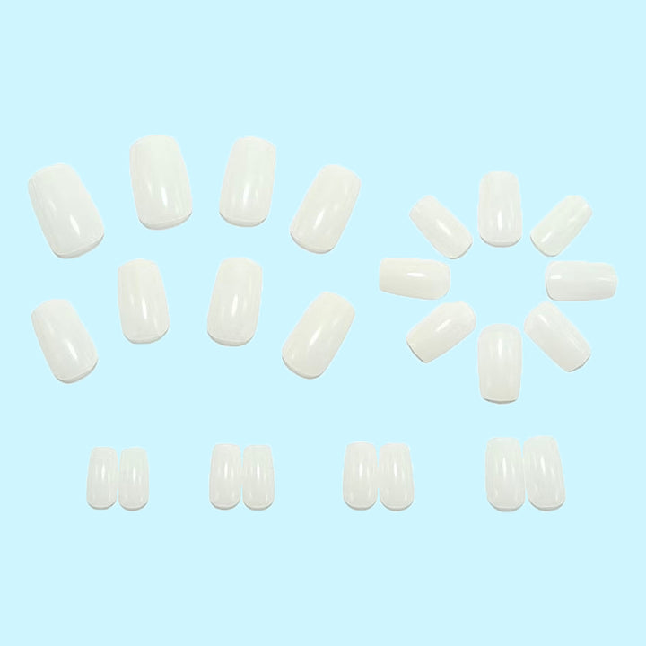 High-Quality Artificial Nails in Elegant French Style Kalsten