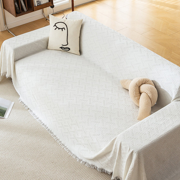Stylish Woven Sofa Throw Blanket