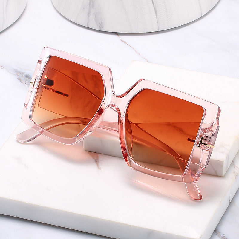 Oversized Geometric Shield Sunglasses Kalsten