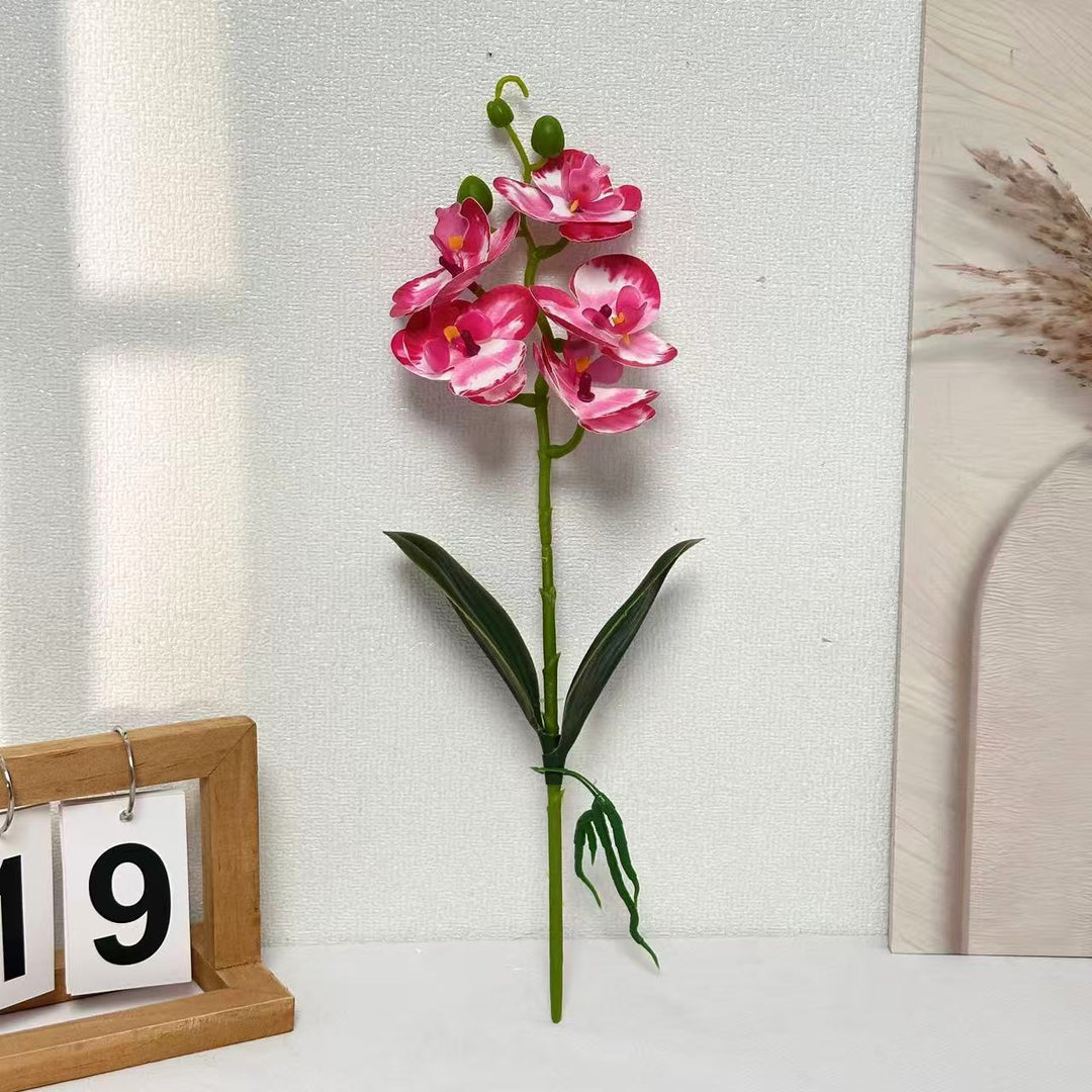 Realistic Faux Orchid Arrangement
