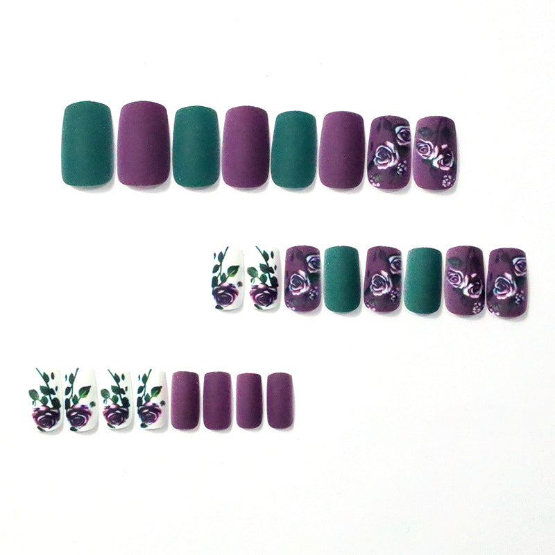 Floral Acrylic Nail Art Enhancements Kalsten 1789915912