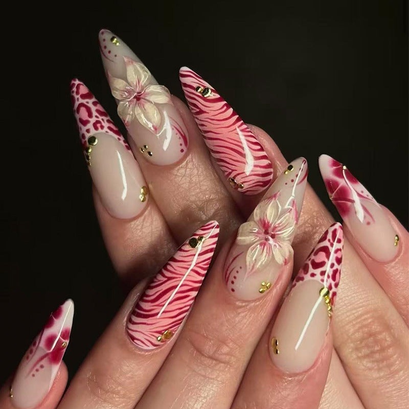 Decorative Acrylic Press-On Nail Art Set Kalsten