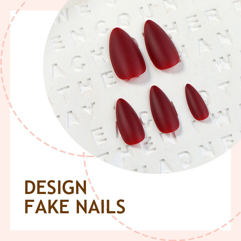 Premium Artificial Nail Set with Matte Finish Kalsten