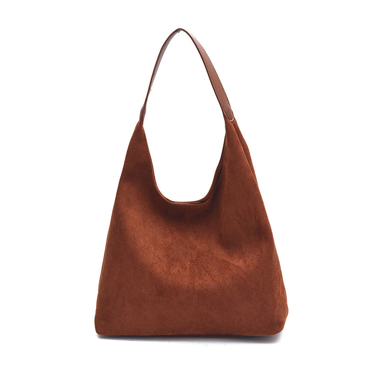 Suede Tote