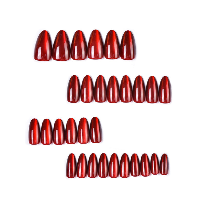 Glossy Stiletto Press-On Nail Set