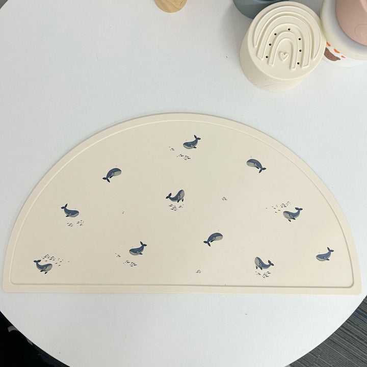 Children's Silicone NonSlip Half-Round Placemat