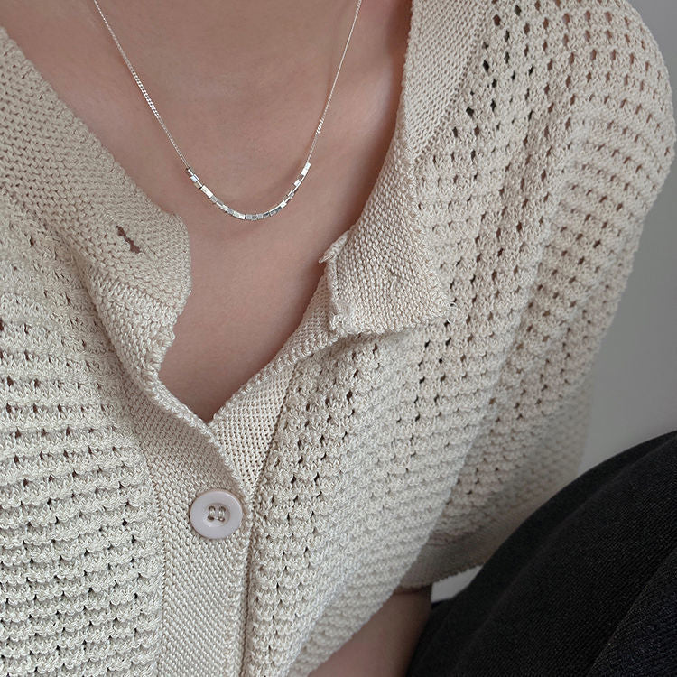 Modern Geometric Pendant Necklace Kalsten