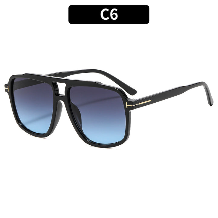 Elegant Oversized Square Sunglasses