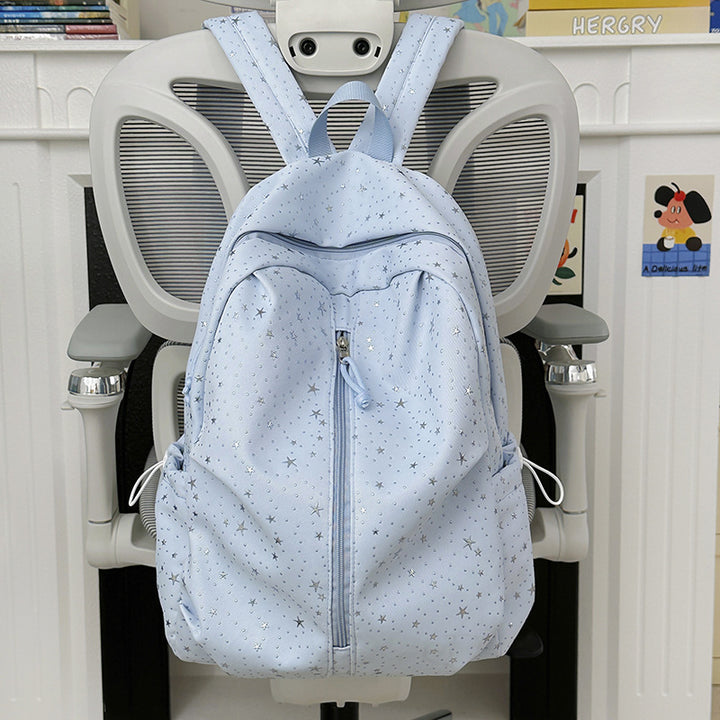 Star-Patterned Lightweight Backpack Kalsten