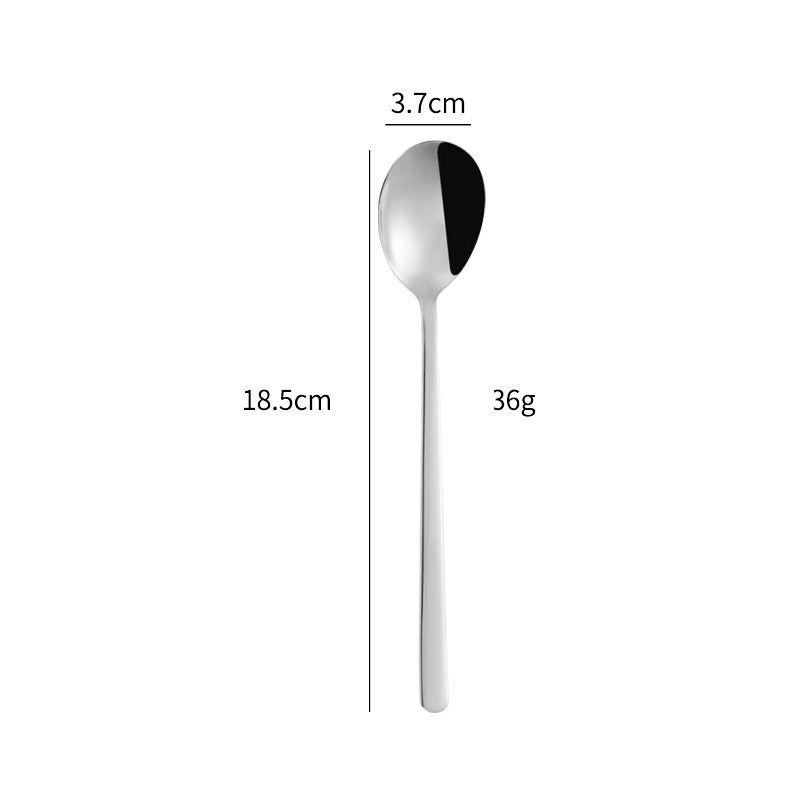 Elegant dessert spoon with luxurious golden surface Kalsten