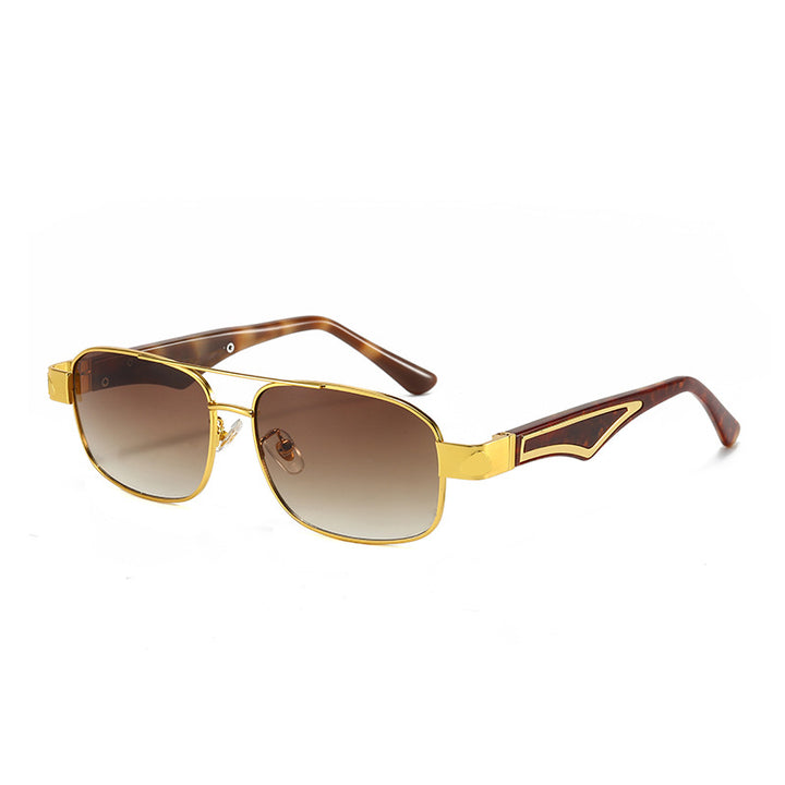 Ladies stylish corrective glasses with angular accents Kalsten
