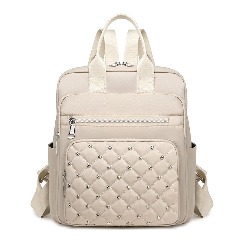 Chic Quilted Backpack