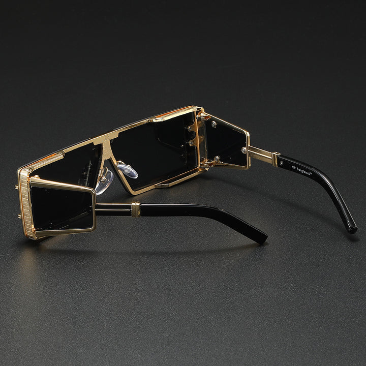 Ladies Fashion Designer Sunglasses with Generous Frame and Stylish Accent Kalsten