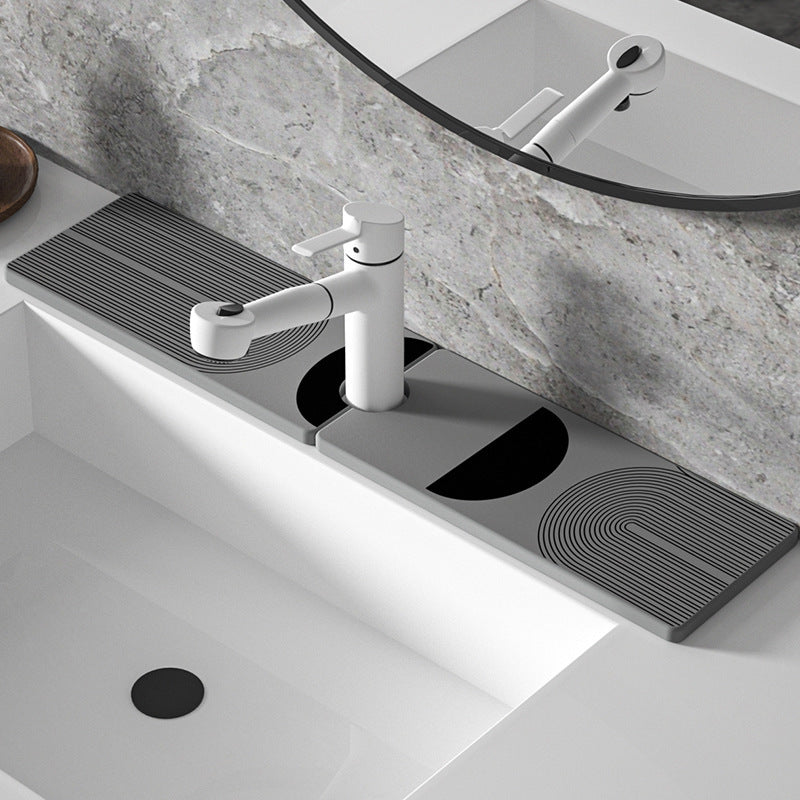 Decorative Sink Faucet Protector Mat