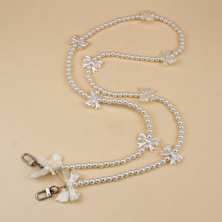 Elegant Pearl and Silver Necklace Kalsten