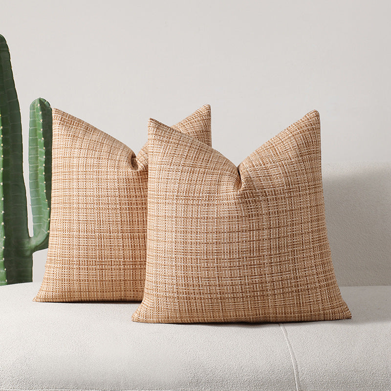 Textured Weave Decorative Pillow