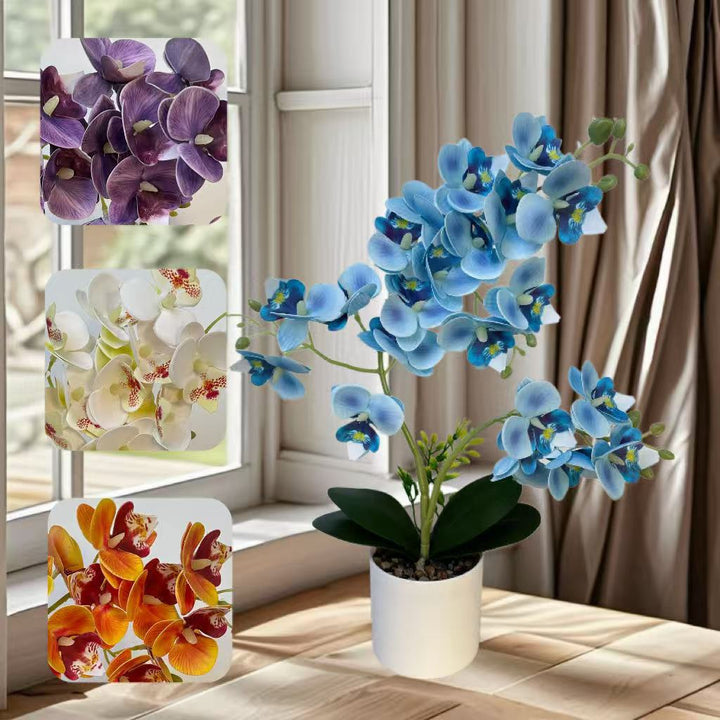 Lifelike Artificial Orchid Plant